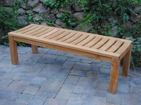 Backless Garden Bench Plans