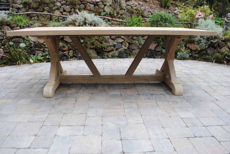 Tuscany Collection Reclaimed Teak, Reclaimed Teak Outdoor Dining Table