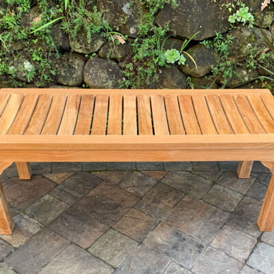 44" teak Backless Bench from Paradise Teak Bay Area California